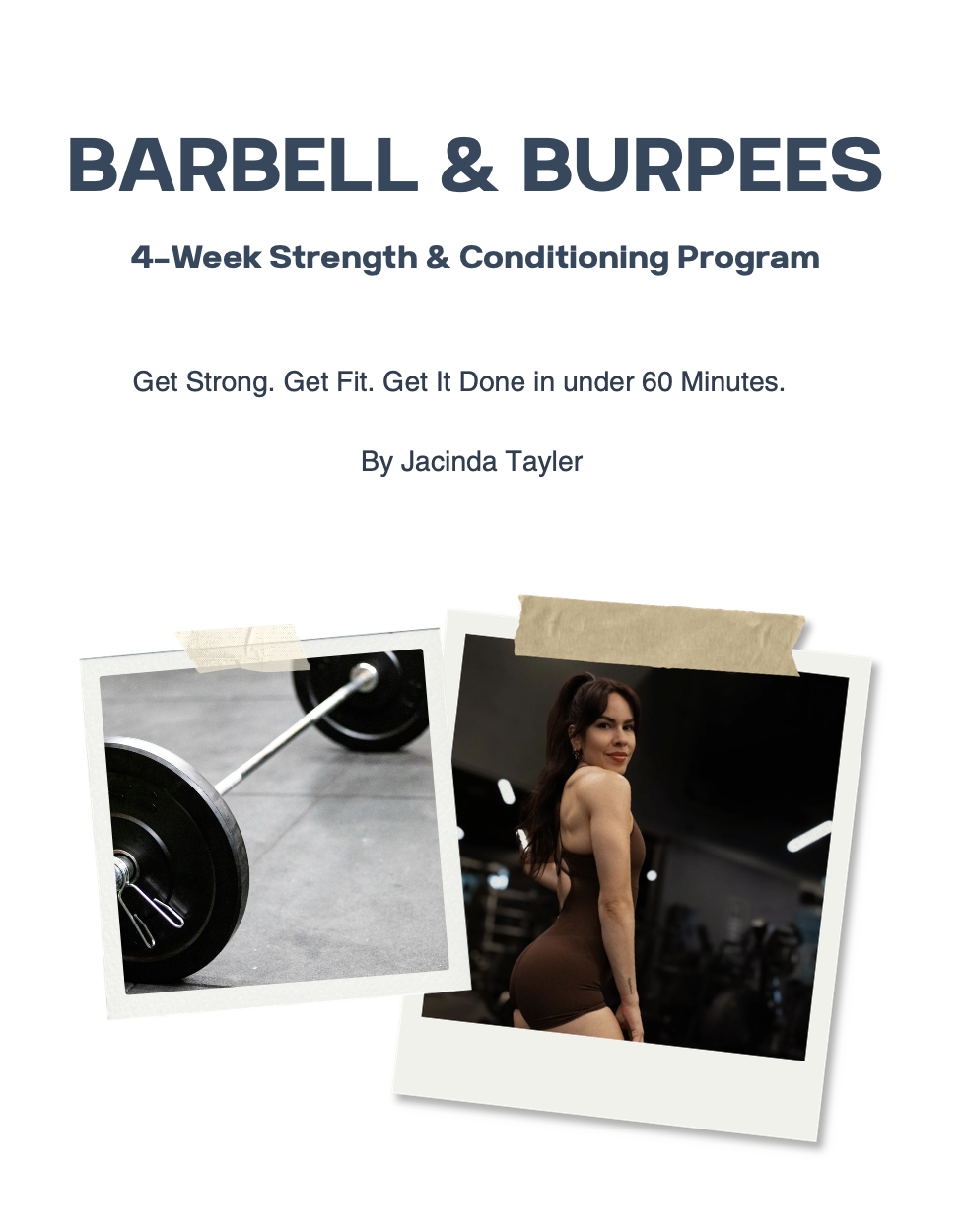 Barbell & Burpees cover